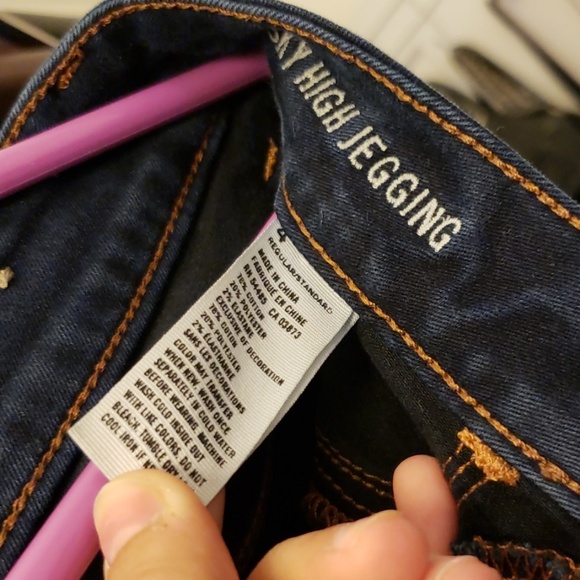 American Eagle Sky High jeggings size 4 - Picture 3 of 4